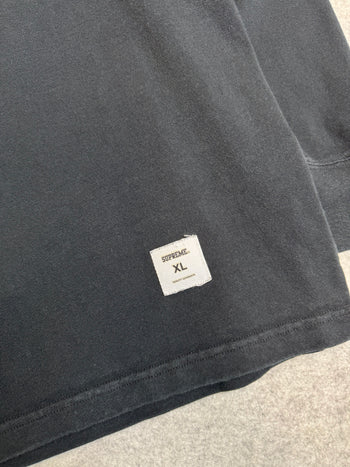 Supreme Metallic L/S Shirt Black (USED)