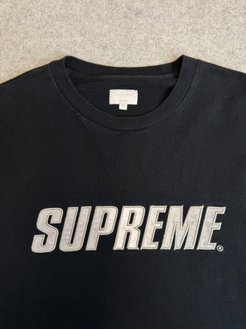 Supreme Metallic L/S Shirt Black (USED)