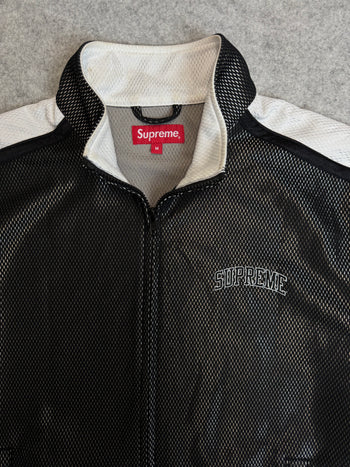 Supreme Bonded Mesh Track Jacket Black (USED)
