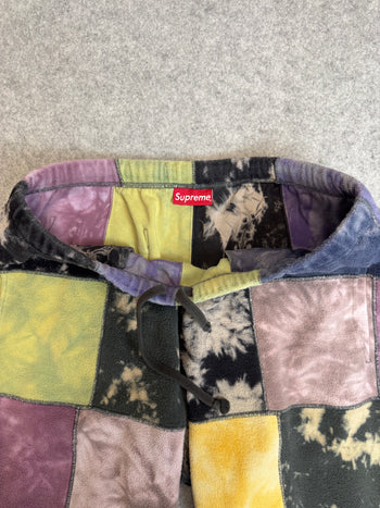 Supreme Patchwork Sweatpants Tie Dye (USED)
