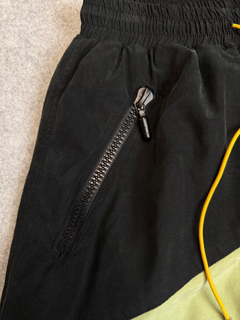 Rhude Cupro Yachting Shorts Black/Khaki (USED)