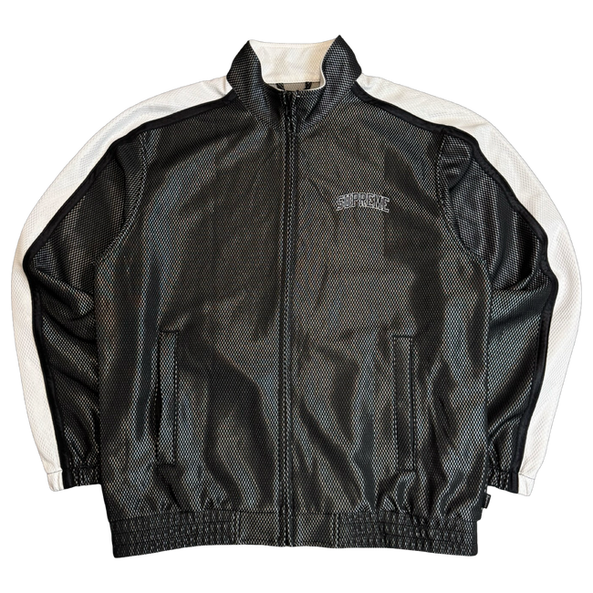 Supreme Bonded Mesh Track Jacket Black (USED)
