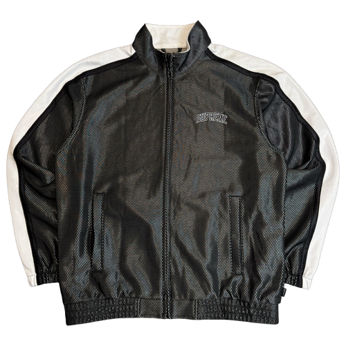 Supreme Bonded Mesh Track Jacket Black (USED) | Vintage Clothing Store Canada