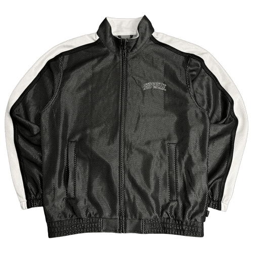 Supreme Bonded Mesh Track Jacket Black (USED) | Vintage Clothing Store Canada