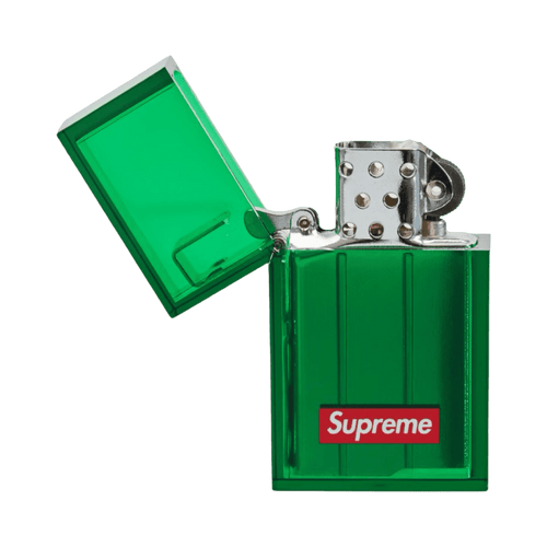 Supreme Tsubota Pearl Hard Edge Lighter FW19 Green | Vintage Clothing Store Canada
