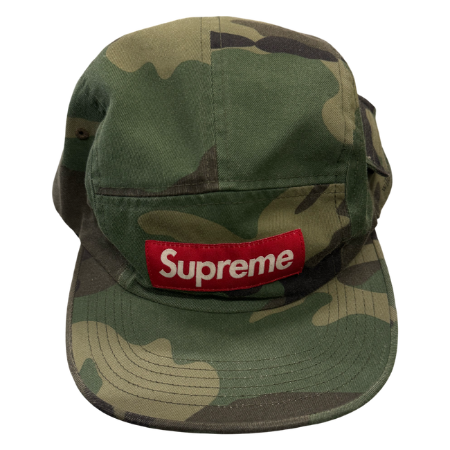 Supreme Side Pocket Camp Cap Camo (USED)