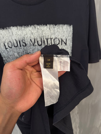 Louis Vuitton Glitch Graphic Tee Black
