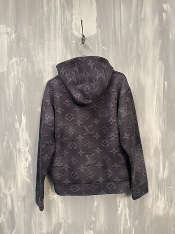 Louis Vuitton 3D Monogram Pullover Hoodie Black