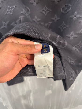 Louis Vuitton 3D Monogram Pullover Hoodie Black