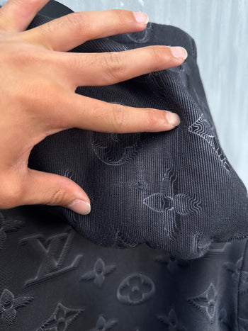 Louis Vuitton 3D Monogram Pullover Hoodie Black