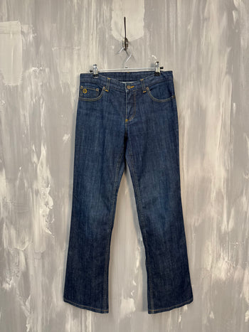 Louis Vuitton Inventeur Boot Cut Denim Pants
