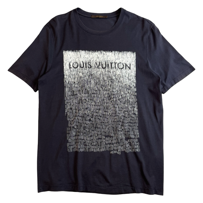 Louis Vuitton Glitch Graphic Tee Black
