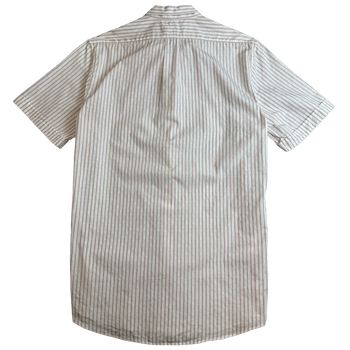 Louis Vuitton Striped Monogram Button Up Shirt
