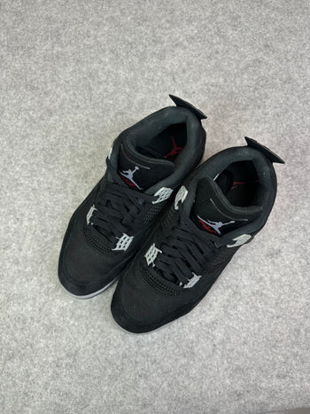 Air Jordan 4 Retro SE Black Canvas (USED)