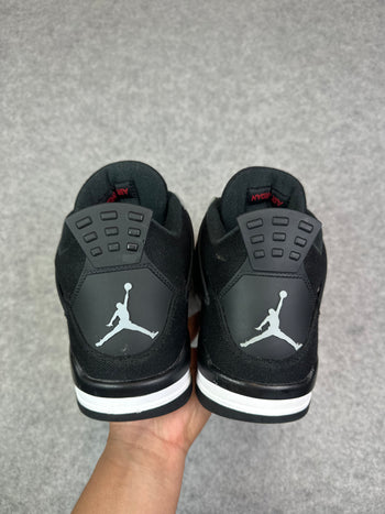 Air Jordan 4 Retro SE Black Canvas (USED)
