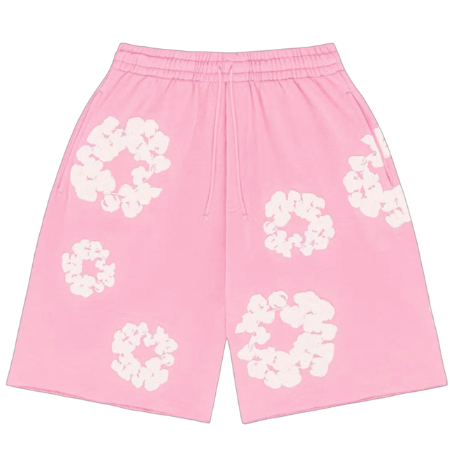 Denim Tears The Cotton Wreath Shorts Pink