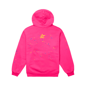 Sp5der P*NK V2 Hoodie Pink