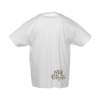 KAWS Skeleton New Fiction Tee White