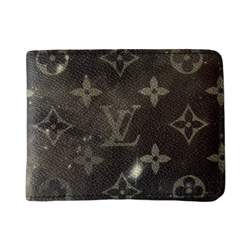 Louis Vuitton Monogram Galaxy Canvas Bifold Wallet Grey | Vintage Clothing Store Canada