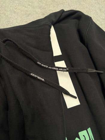 Off-White Diag Waterfall Hoodie Black (USED)