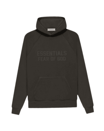 Fear Of God Essentials Hoodie 'Off Black'