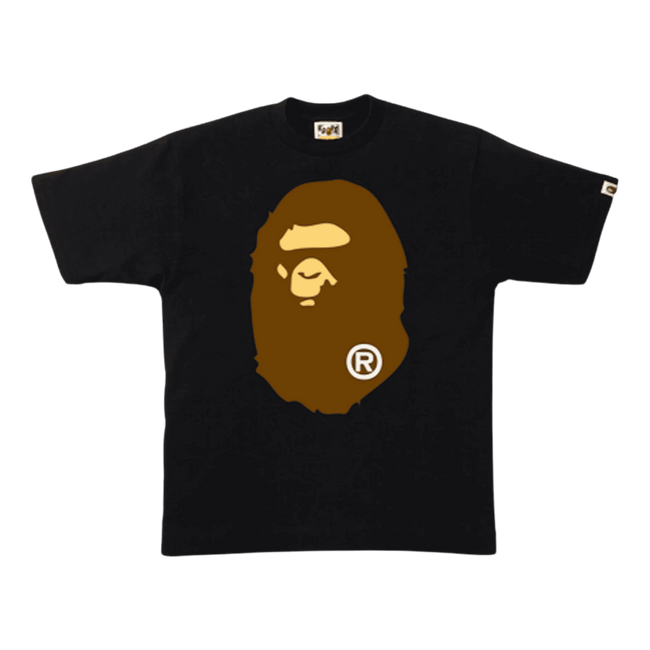 BAPE Big Ape Head Tee Black/Brown