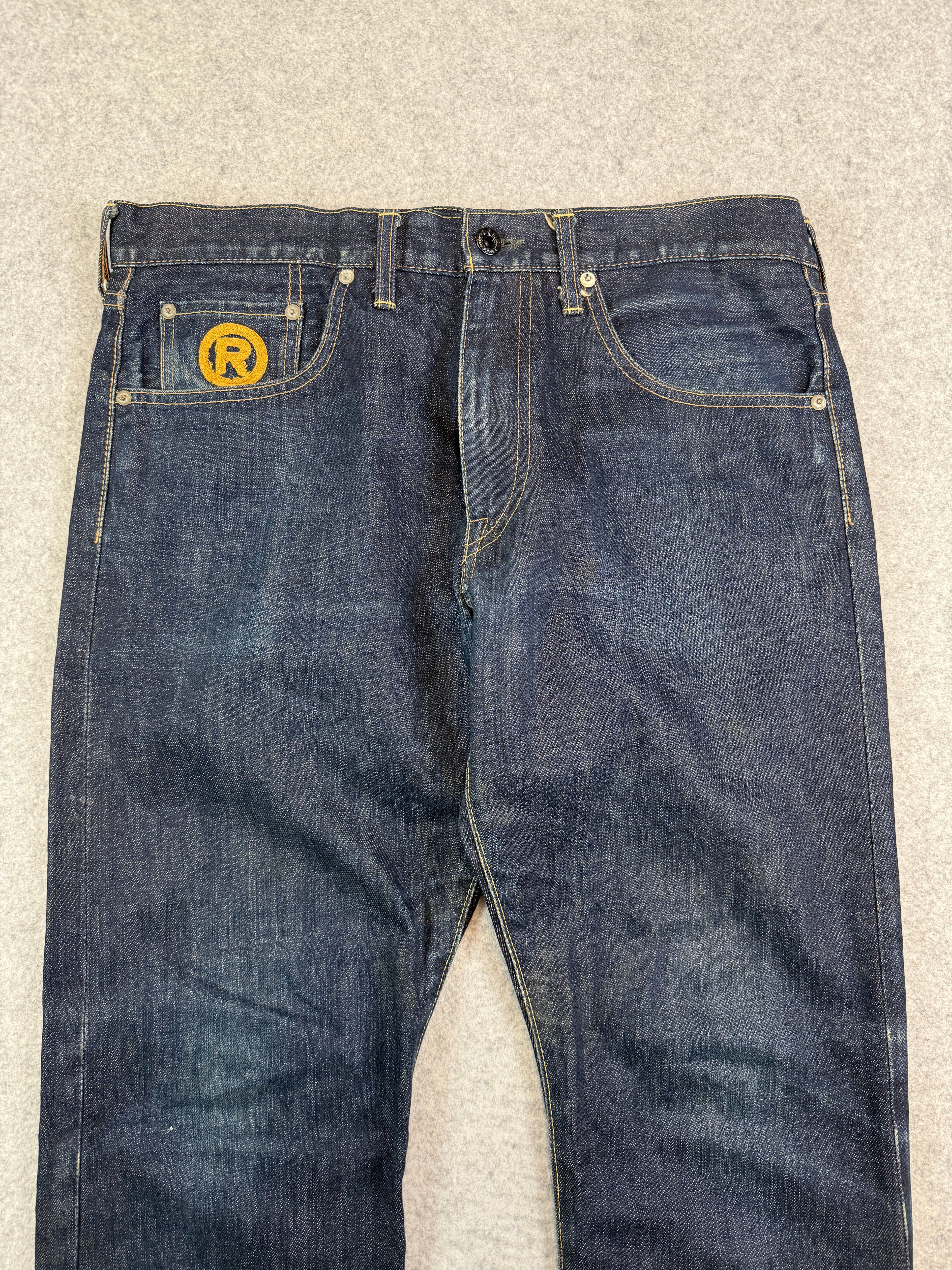BAPE Apesta Flame Star Denim Jeans (USED)