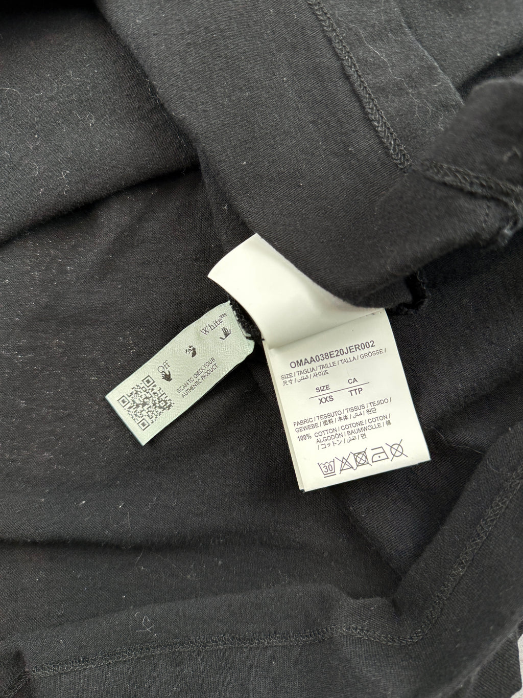 Off-White Marker Arrow Tee Black (USED)