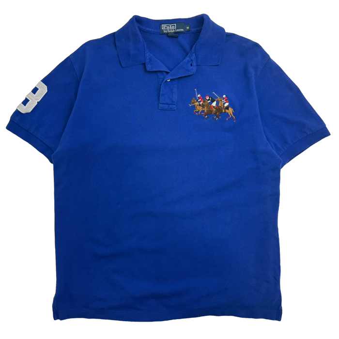 Vintage Polo Ralph Lauren Button-up Shirt Blue | Vitnage Clothing Store Canada