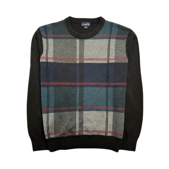 (S) Vintage Arnold Palmer Plaid Knit Sweater