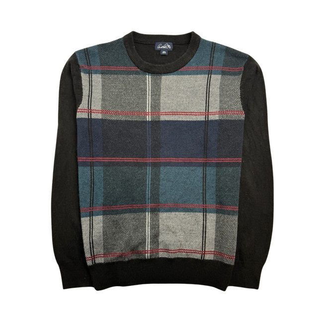 (S) Vintage Arnold Palmer Plaid Knit Sweater