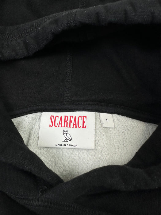 OVO x Scarface Hoodie Black (USED) | Vitnage Clothing Store Canada