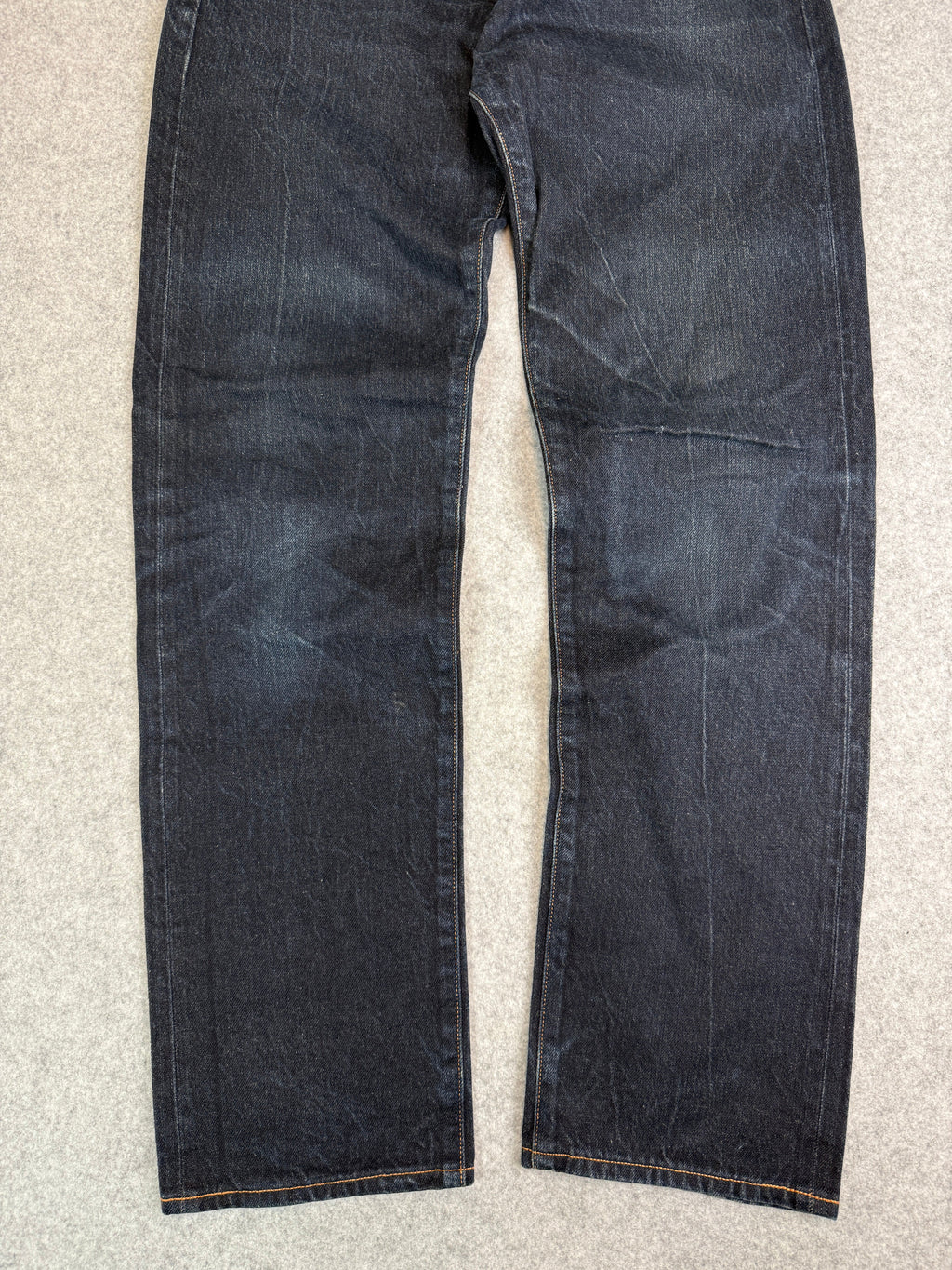 Evisu Lot 2000 No. 3 Daicock Blue Denim Pants