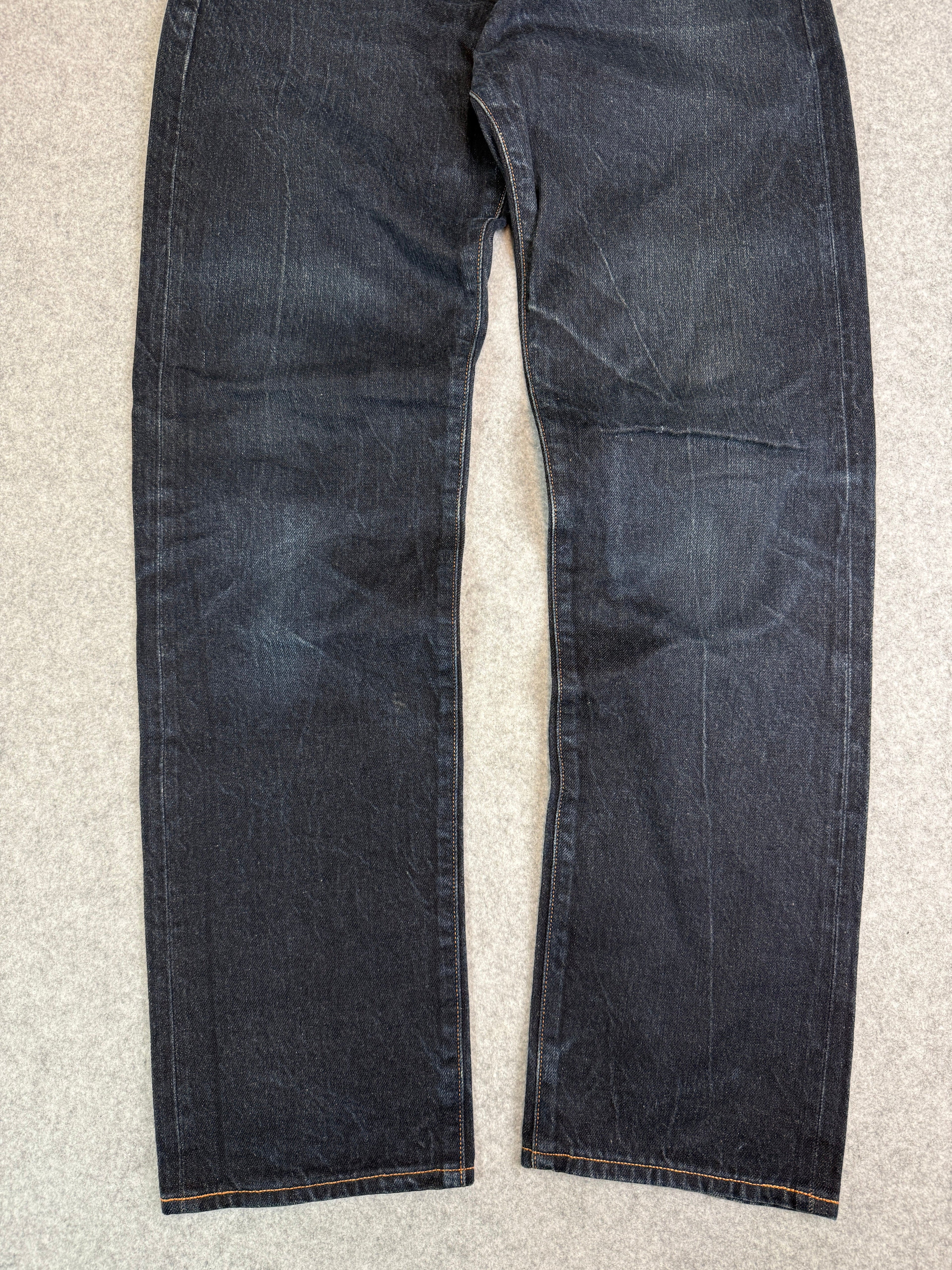 Evisu Lot 2000 No. 3 Daicock Blue Denim Pants