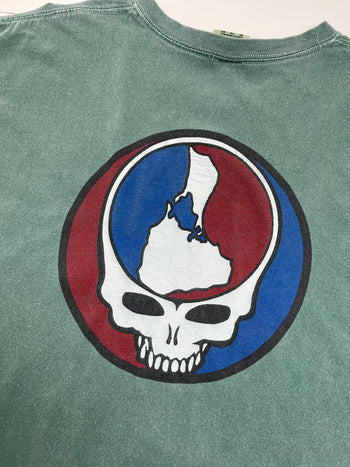 (XL) Vintage Grateful Dead Band Tee Green