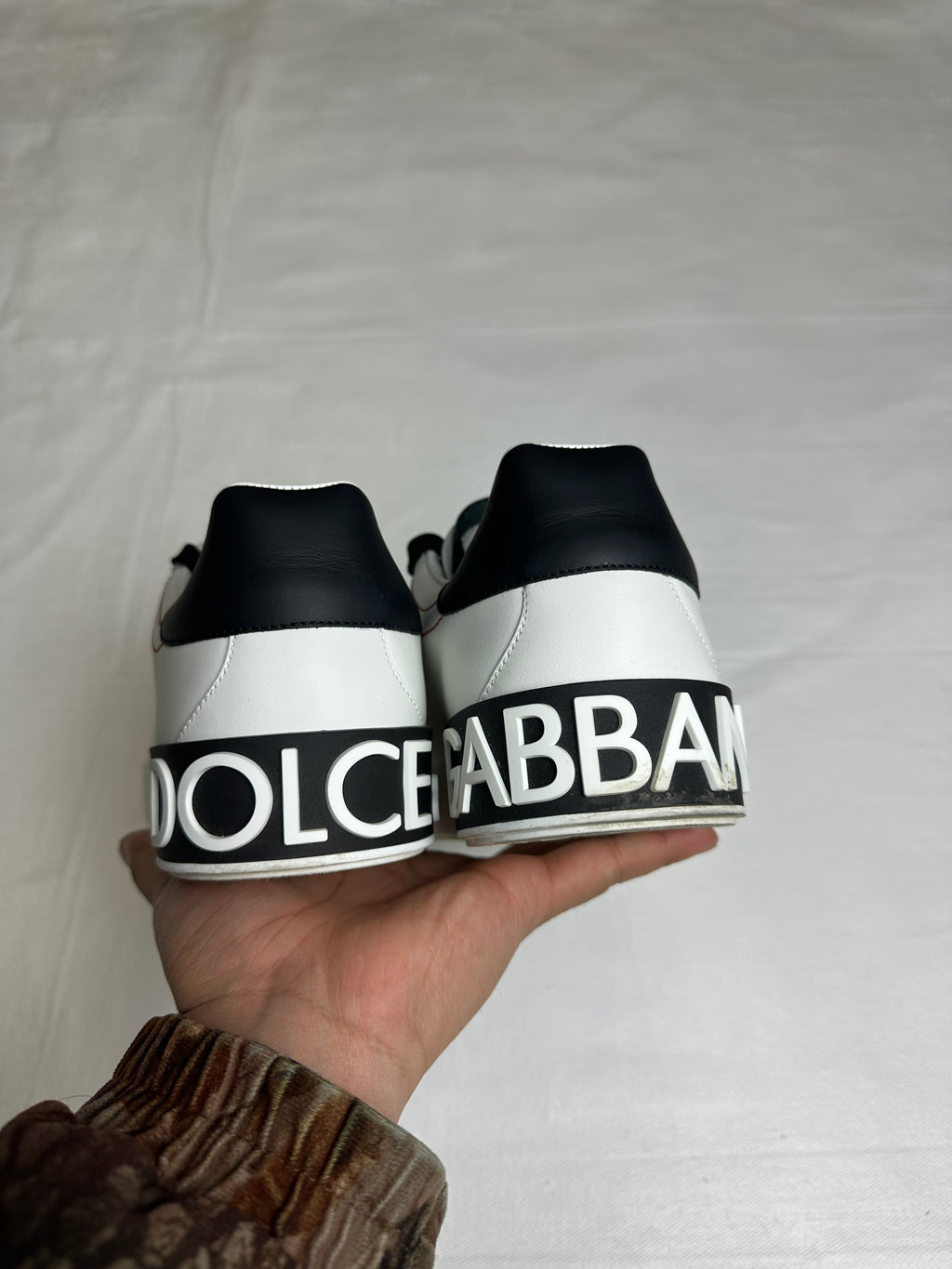 Dolce & Gabbana Portofino White Black (USED)
