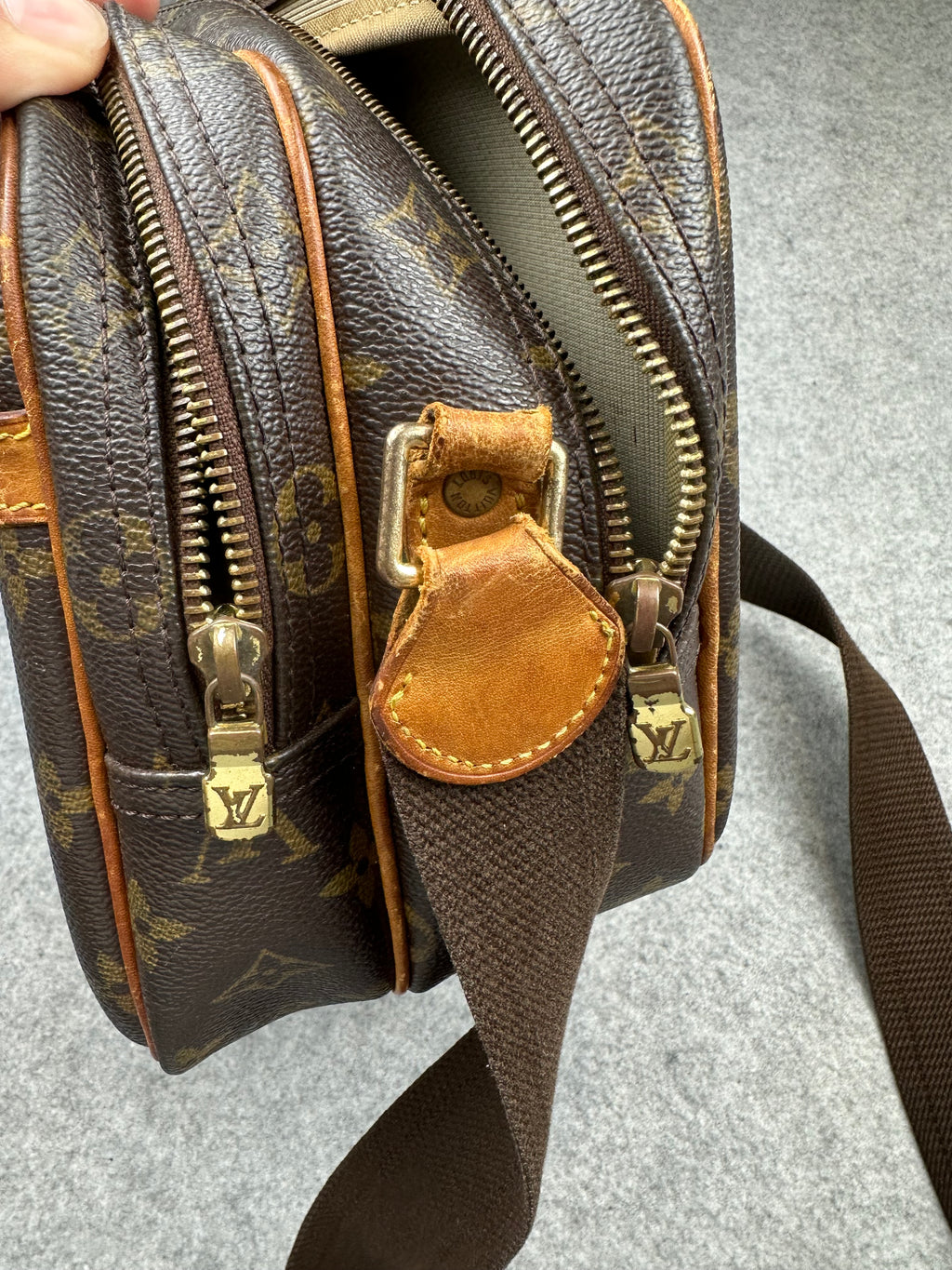 Louis Vuitton Monogram Reporter PM Shoulder Bag