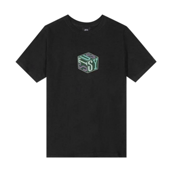 Stussy Cube Pig Dyed Tee Black