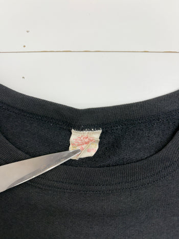 Vintage 1990 Vancouver Canucks Sweatshirt Black