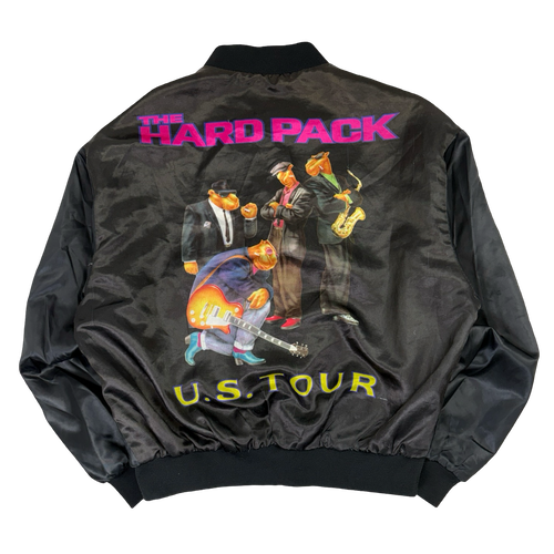 Vintage 90’s Camel The Hard Pack U.S Tour Jacket Black | Vintage Clothing Store Canada