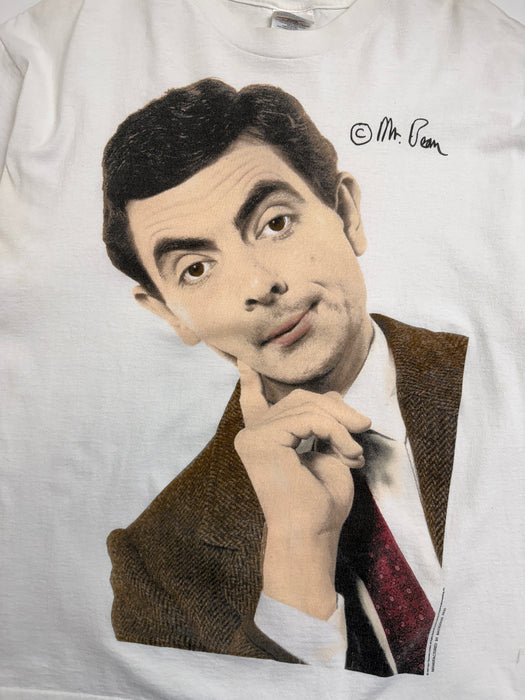 Vintage 1996 Mr. Bean Promo Tee White | Vitnage Clothing Store Canada