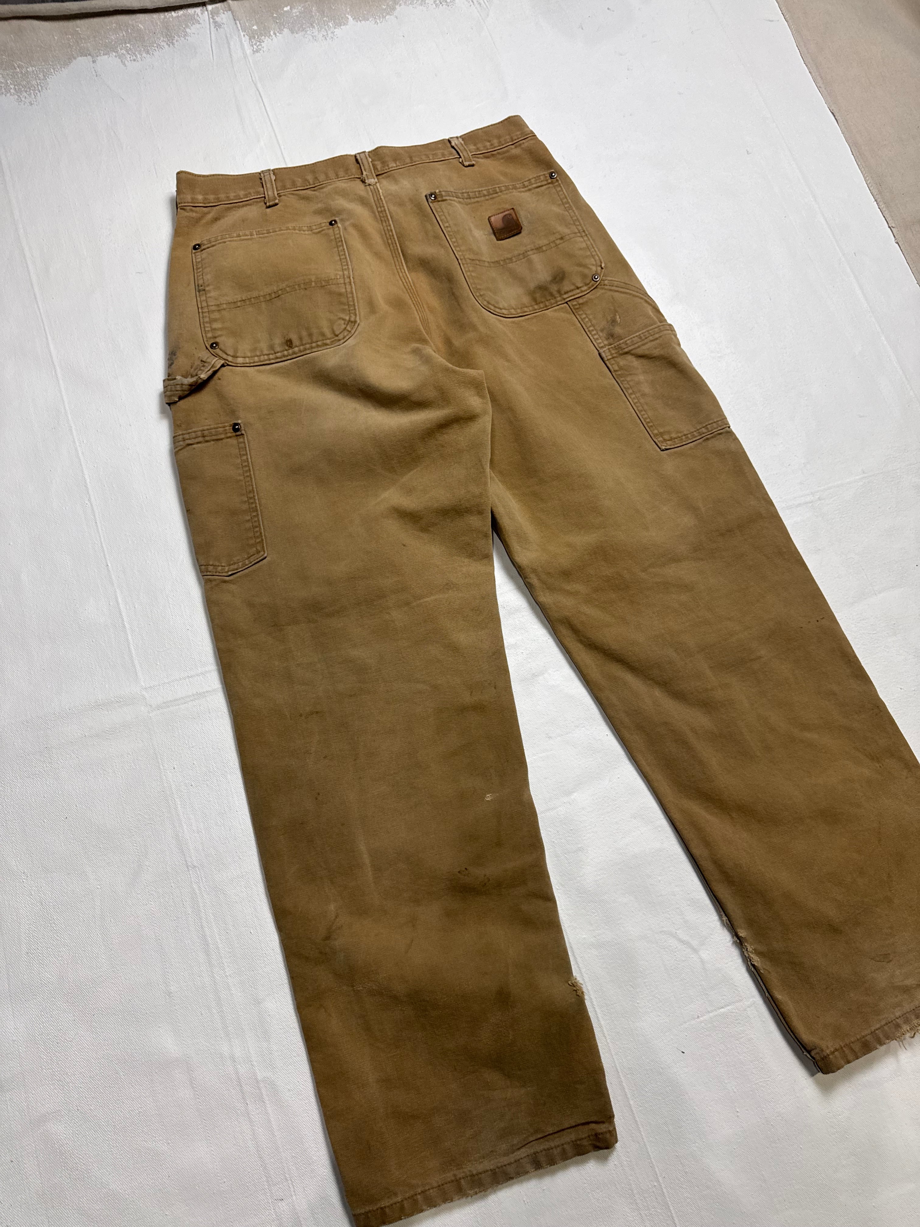Carhartt Double Knee Carpenter Pants Khaki