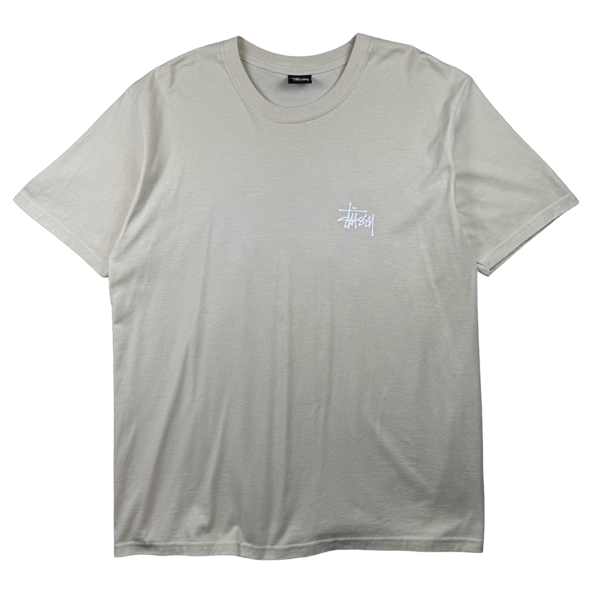 Stussy Basic Tee Bone (USED)