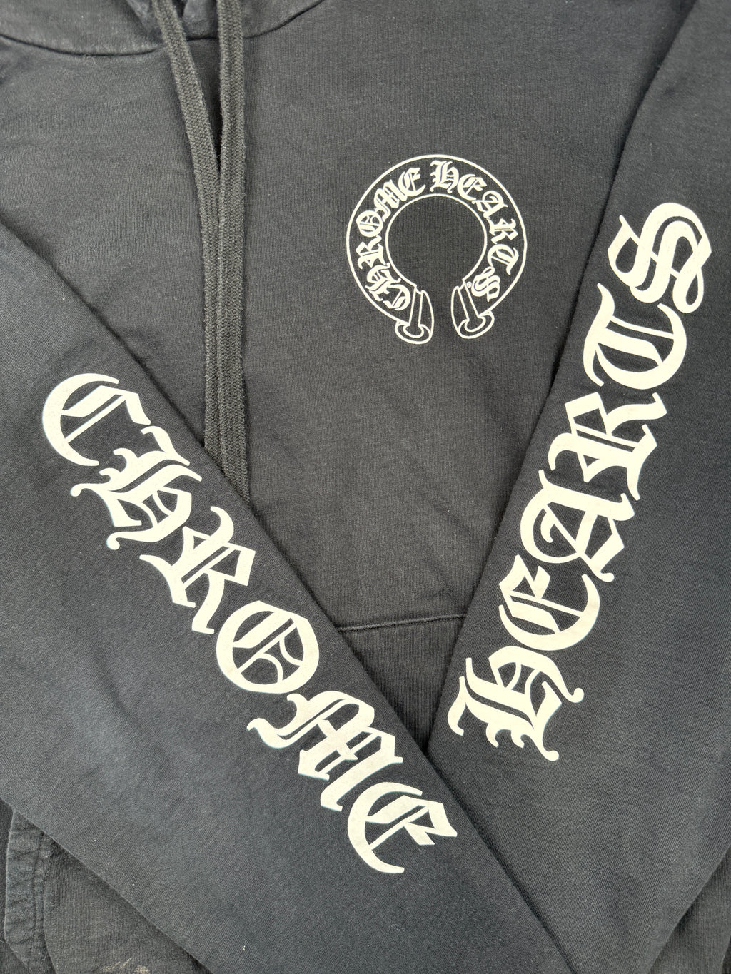 Chrome Hearts Matty Boy Chomper Horseshoe Hoodie Black