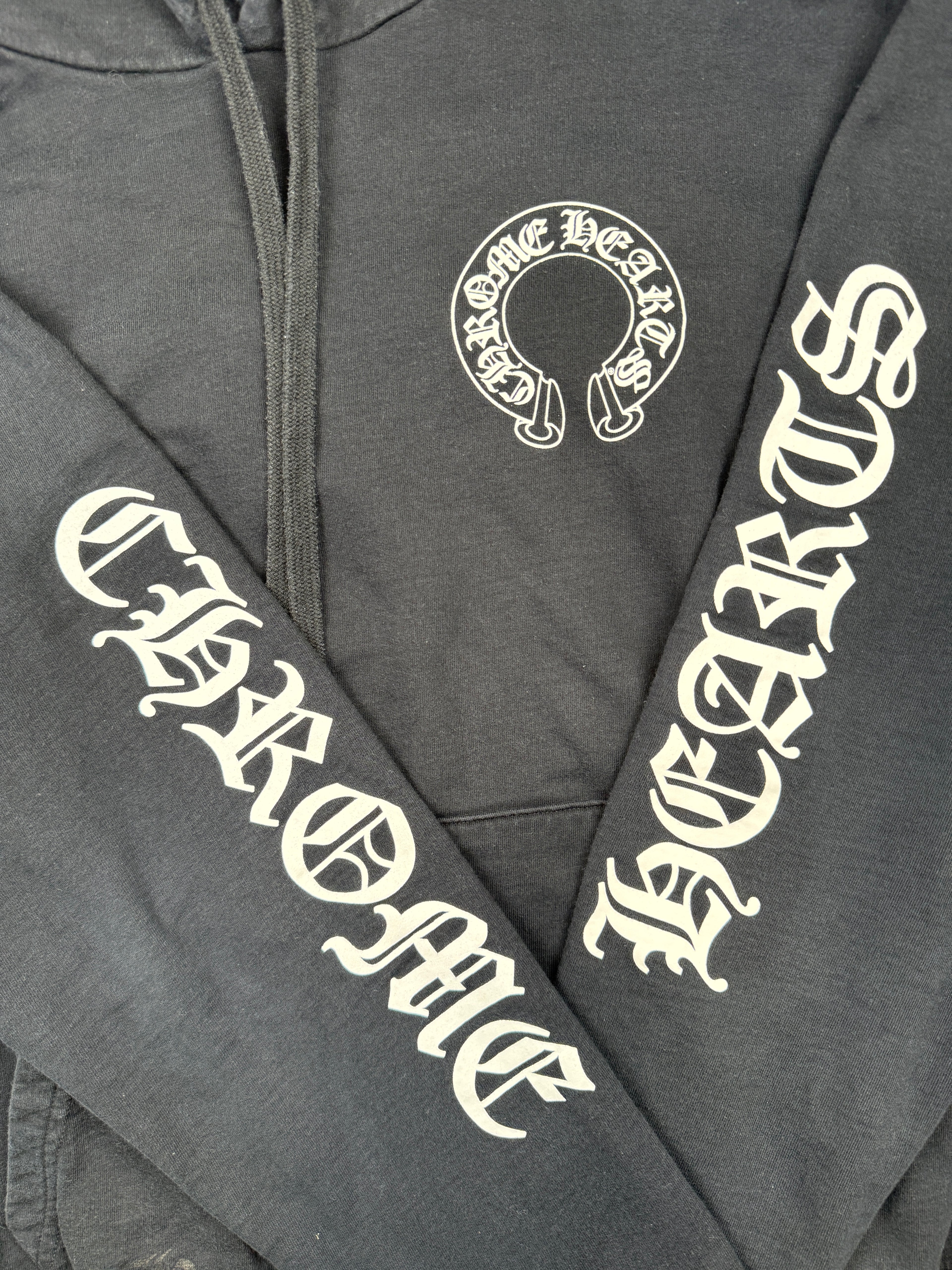 Chrome Hearts Matty Boy Chomper Horseshoe Hoodie Black