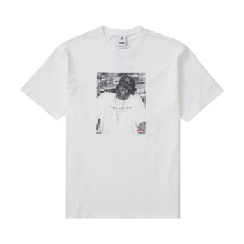 Supreme Jordan Biggie S/S Top White