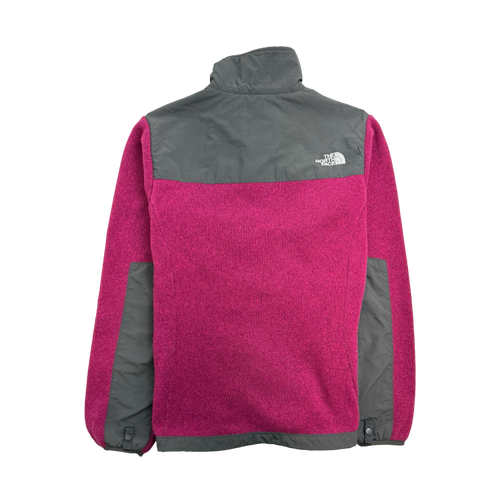 (M) Vintage The North Face Zip-Up Fleece Jacket Pink | Vintage Clothing Store Canada