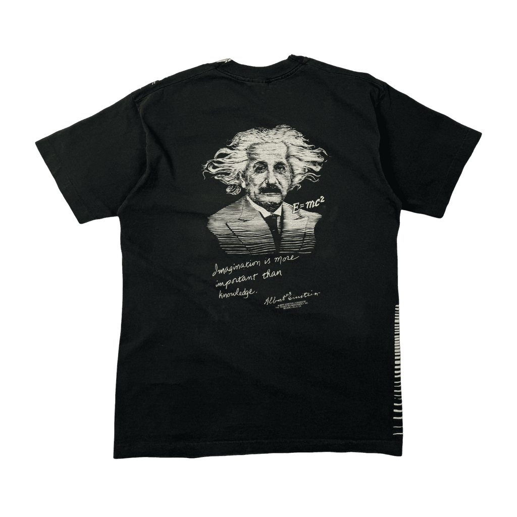 Vintage 90’s Albert Einstein Tee Black