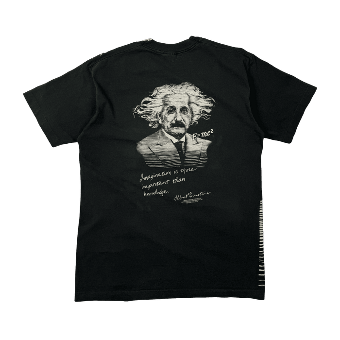 Vintage 90’s Albert Einstein Tee Black | Vitnage Clothing Store Canada