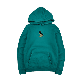 OVO Classic Owl Hoodie Turquoise (USED)